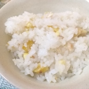 玄米栗ご飯